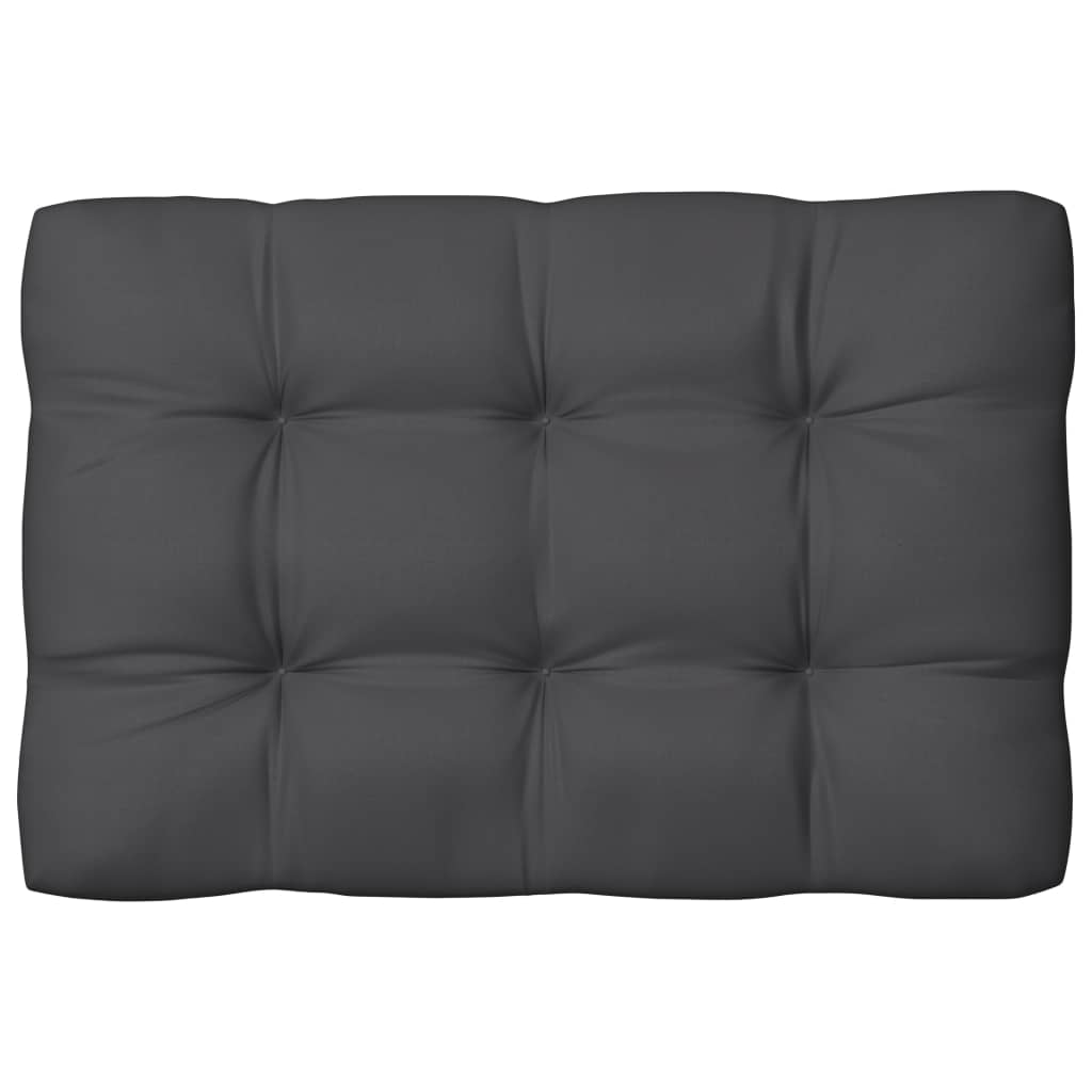 Bankkussens pallet 7 st antraciet