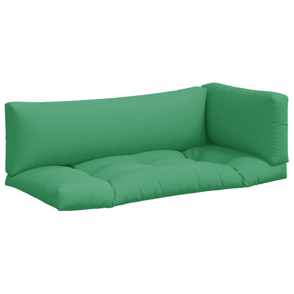 Palletkussens 3 st stof groen is nu te koop bij PeponiXL, paradijselijk wonen!