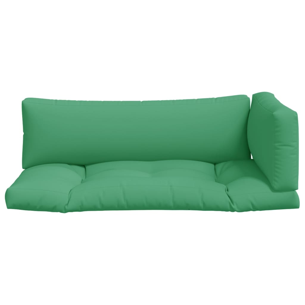 Palletkussens 3 st stof groen is nu te koop bij PeponiXL, paradijselijk wonen!