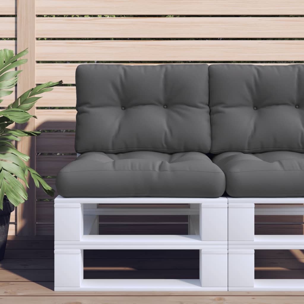 Palletkussen 60x40x12 cm stof antracietkleurig is nu te koop bij PeponiXL, paradijselijk wonen!