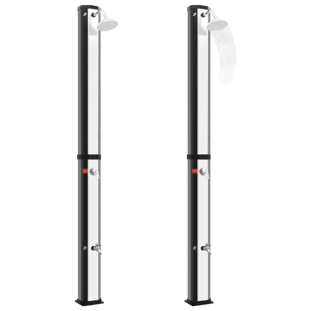 Buitendouche solar met douchekop en kraan 35 L is nu te koop bij PeponiXL, paradijselijk wonen!