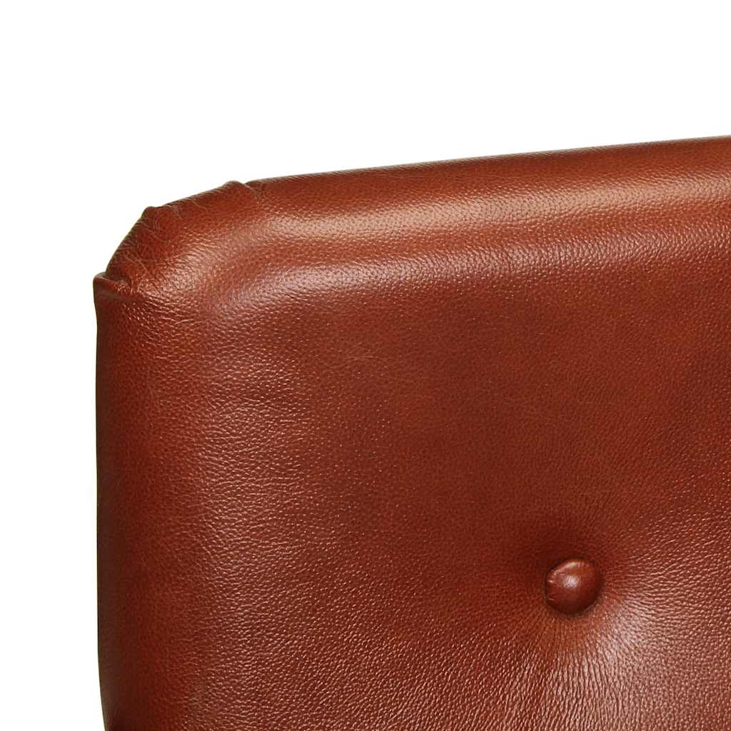 Kuipstoel echt leer bruin is nu te koop bij PeponiXL, paradijselijk wonen!