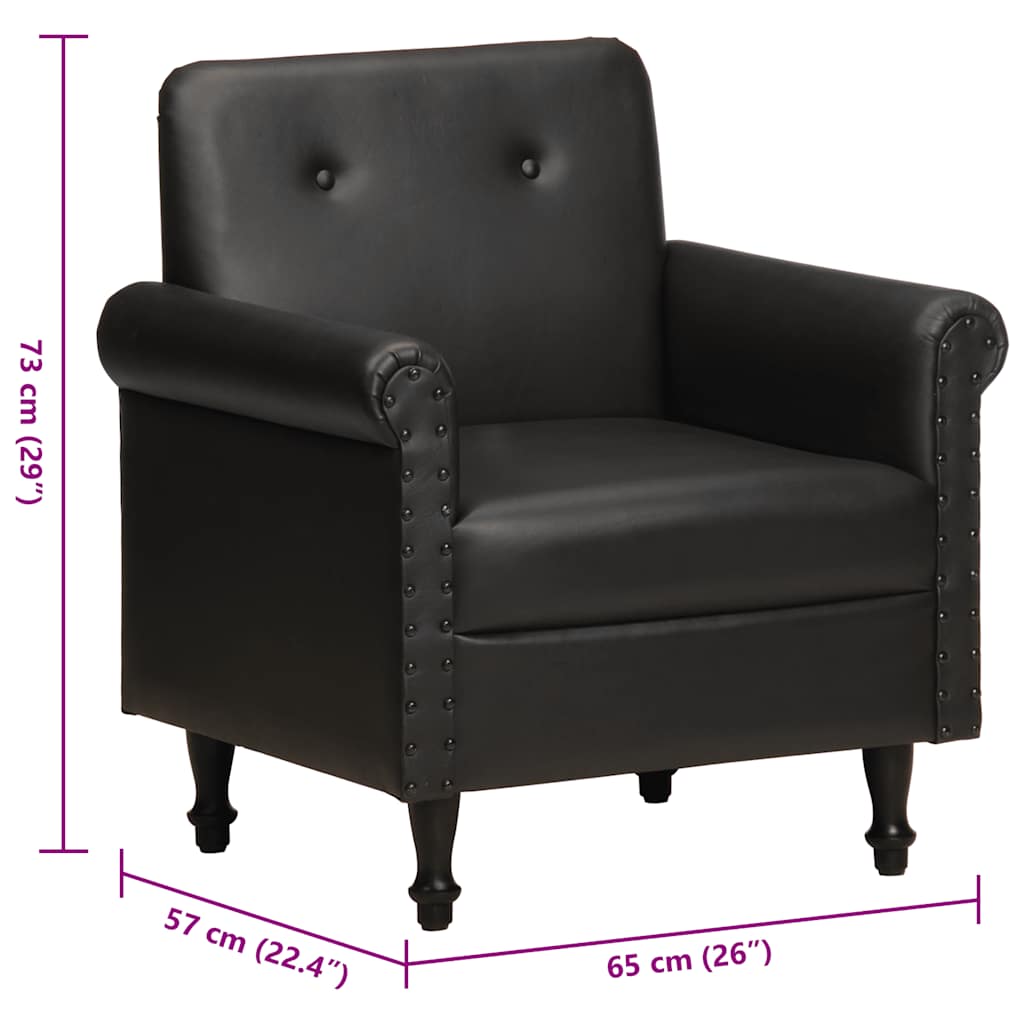 Kuipstoel echt leer zwart is nu te koop bij PeponiXL, paradijselijk wonen!