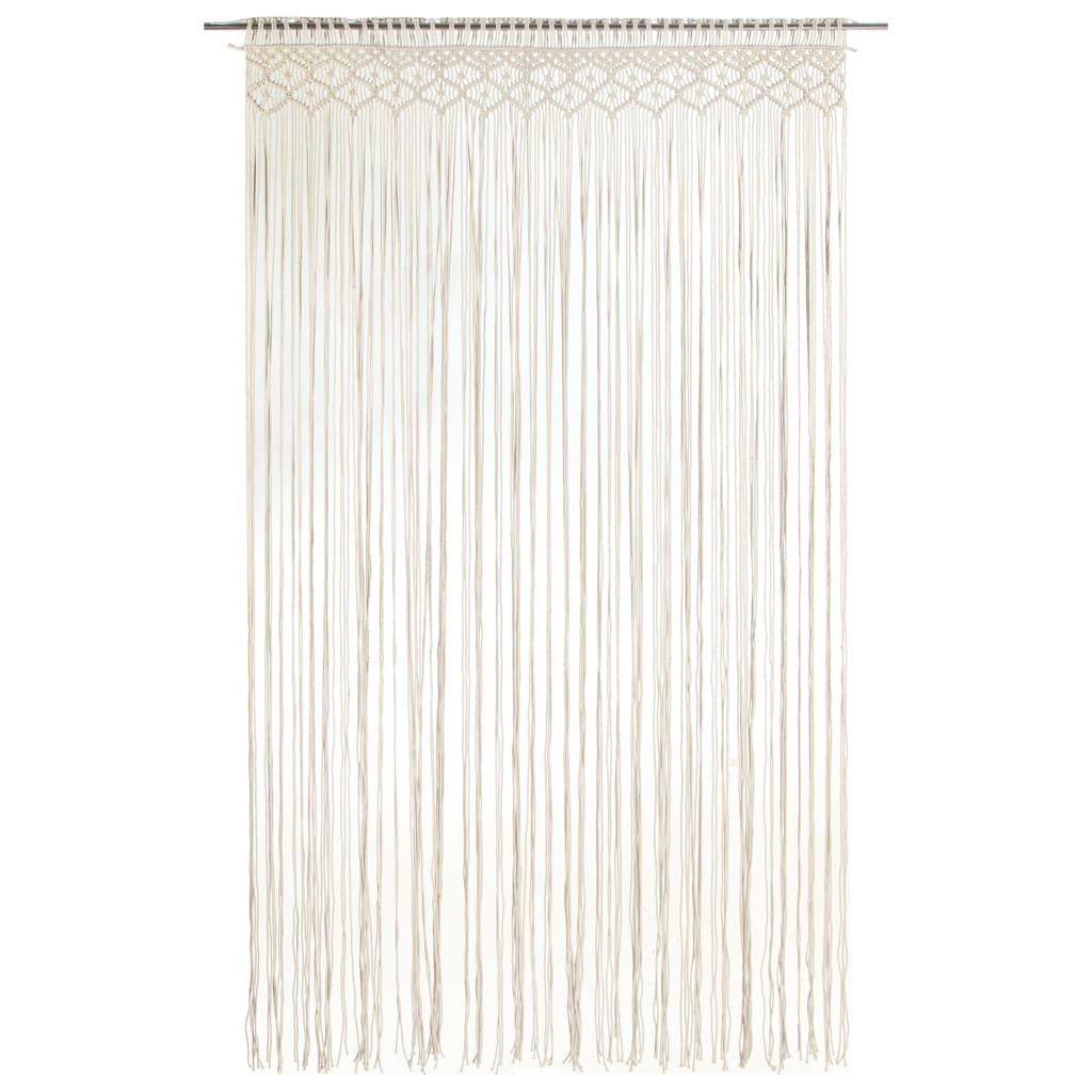 Gordijn macramé 140x240 cm katoen is nu te koop bij PeponiXL, paradijselijk wonen!
