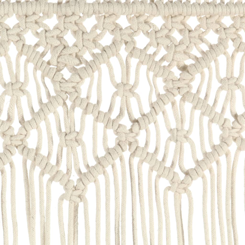 Gordijn macramé 140x240 cm katoen is nu te koop bij PeponiXL, paradijselijk wonen!