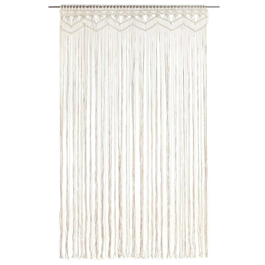 Gordijn macramé 140x240 cm katoen is nu te koop bij PeponiXL, paradijselijk wonen!