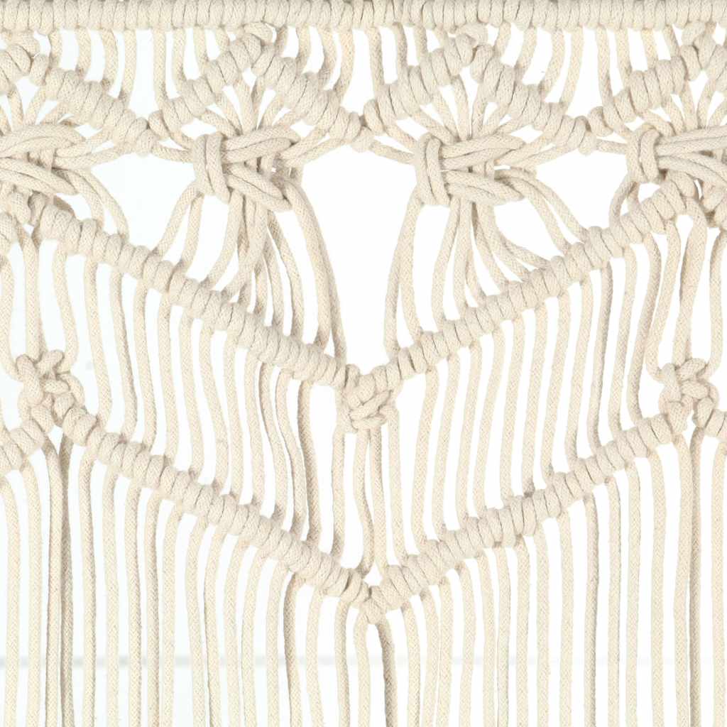 Gordijn macramé 140x240 cm katoen is nu te koop bij PeponiXL, paradijselijk wonen!