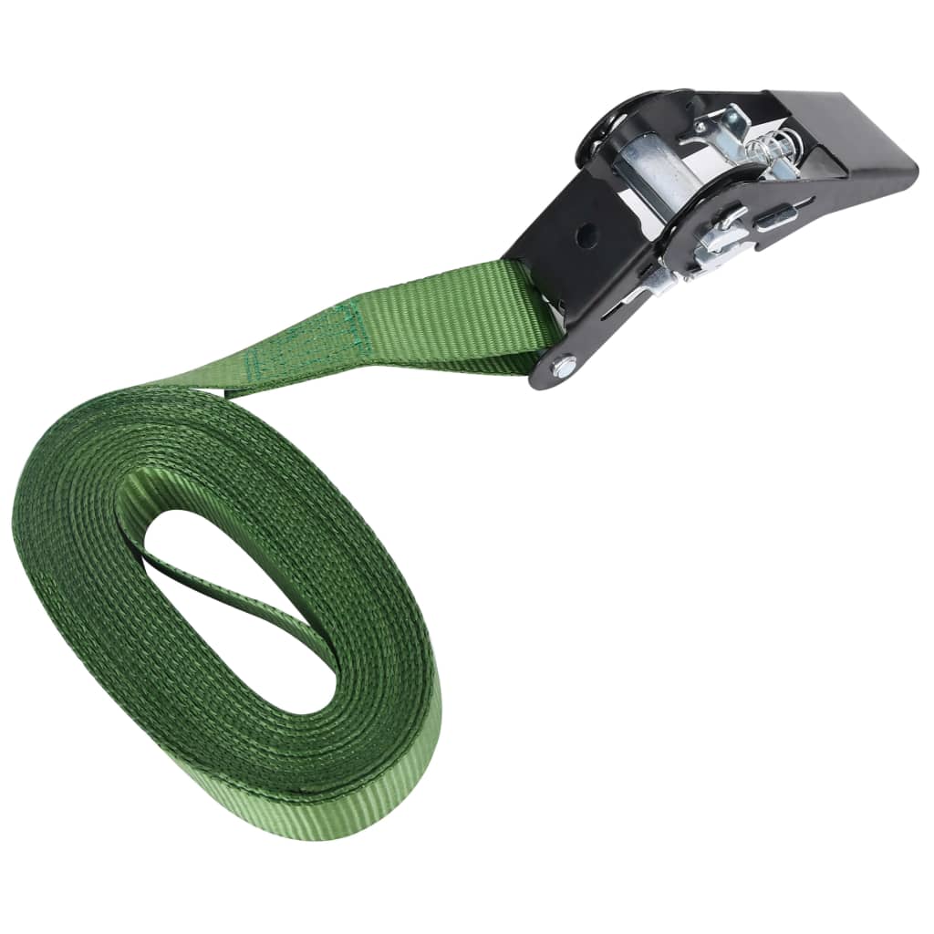 Spanbanden 4 st 800 daN 6 m groen is nu te koop bij PeponiXL, paradijselijk wonen!