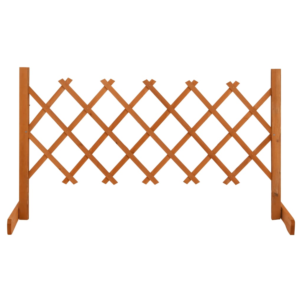 Tuinlatwerk 120x60 cm massief vurenhout oranje is nu te koop bij PeponiXL, paradijselijk wonen!