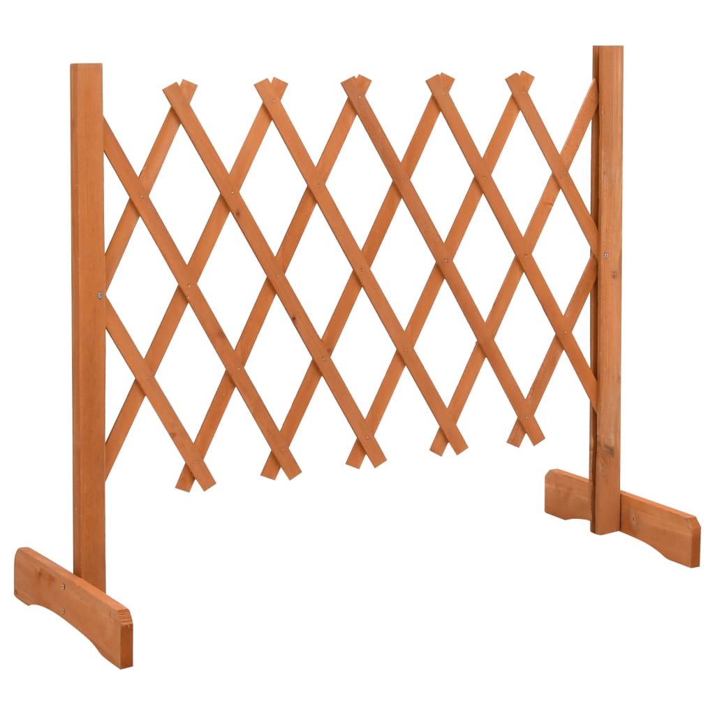 Tuinlatwerk 120x60 cm massief vurenhout oranje is nu te koop bij PeponiXL, paradijselijk wonen!
