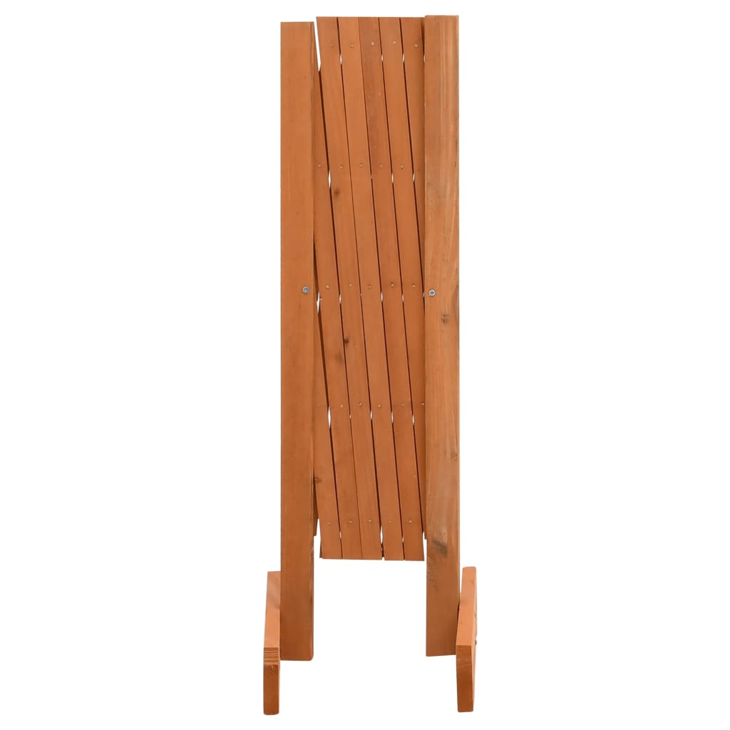 Tuinlatwerk 120x60 cm massief vurenhout oranje is nu te koop bij PeponiXL, paradijselijk wonen!