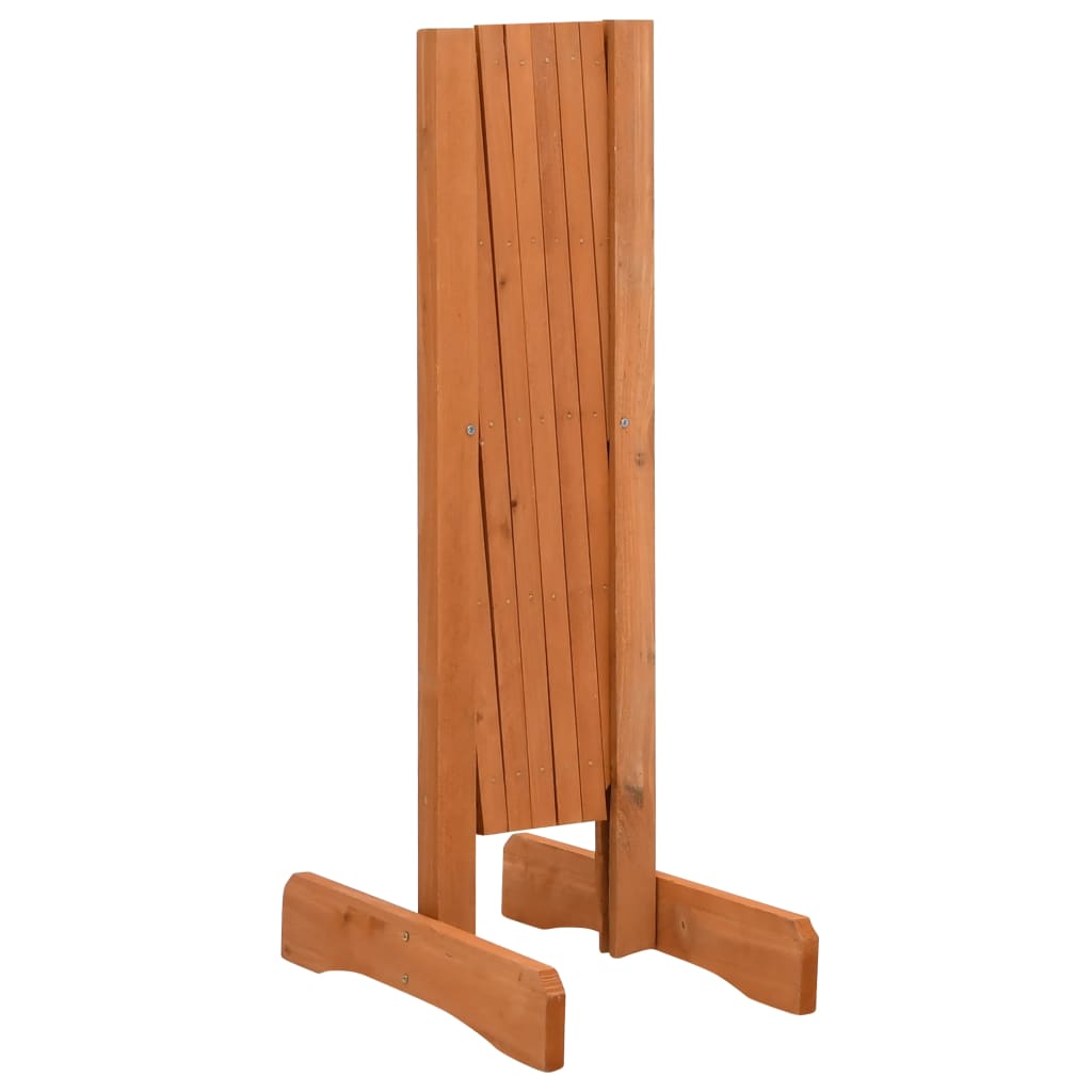 Tuinlatwerk 120x60 cm massief vurenhout oranje is nu te koop bij PeponiXL, paradijselijk wonen!