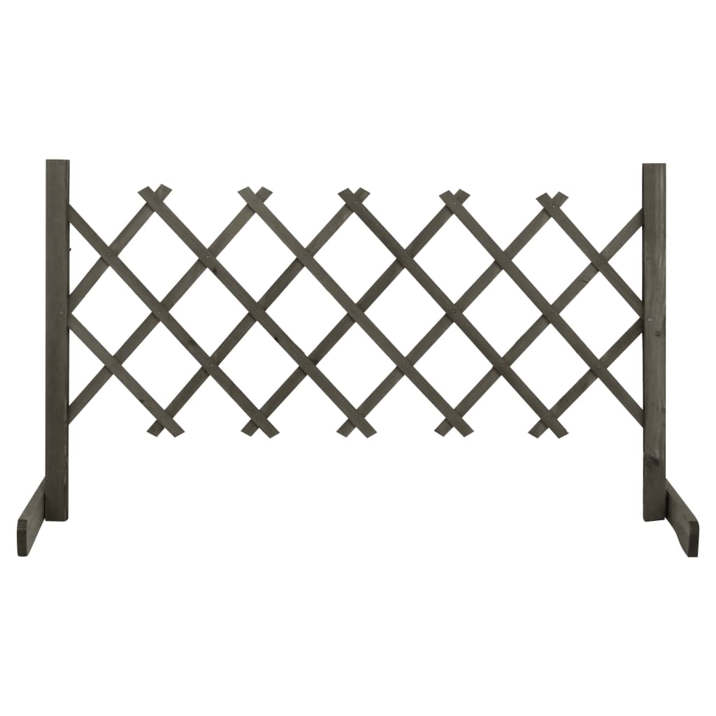 Tuinlatwerk 120x60 cm massief vurenhout grijs is nu te koop bij PeponiXL, paradijselijk wonen!
