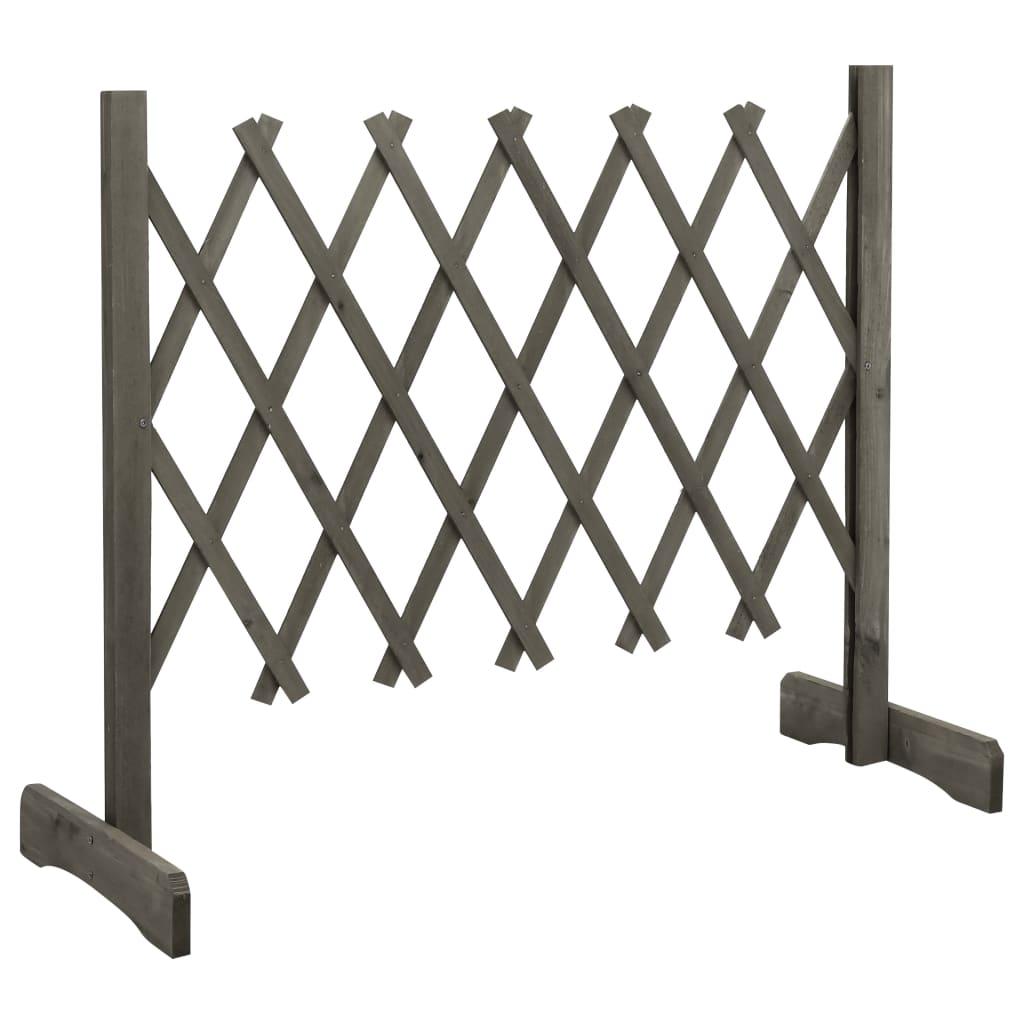Tuinlatwerk 120x60 cm massief vurenhout grijs is nu te koop bij PeponiXL, paradijselijk wonen!
