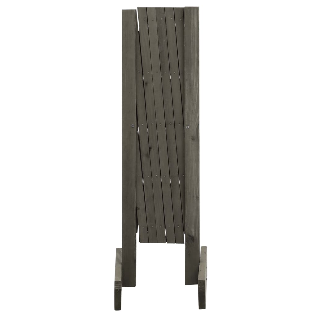 Tuinlatwerk 120x60 cm massief vurenhout grijs is nu te koop bij PeponiXL, paradijselijk wonen!