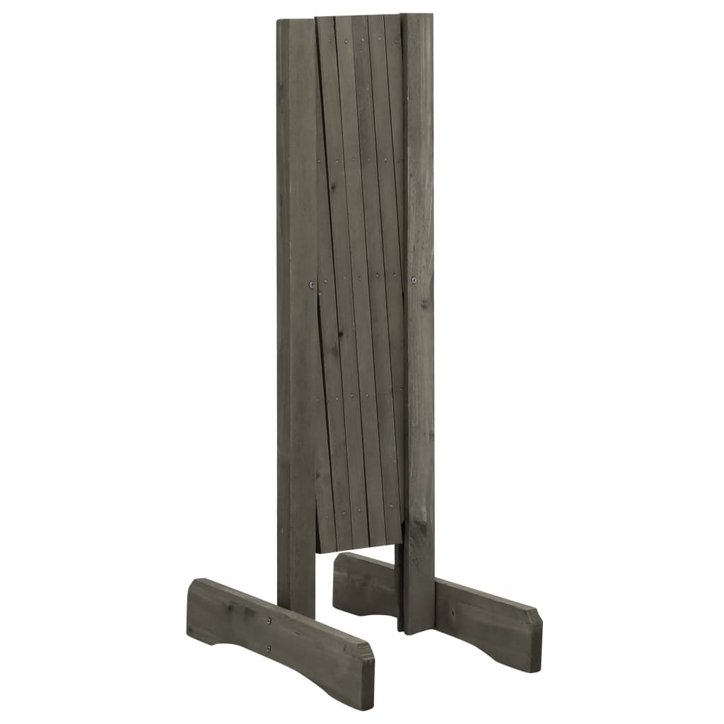 Tuinlatwerk 120x60 cm massief vurenhout grijs is nu te koop bij PeponiXL, paradijselijk wonen!