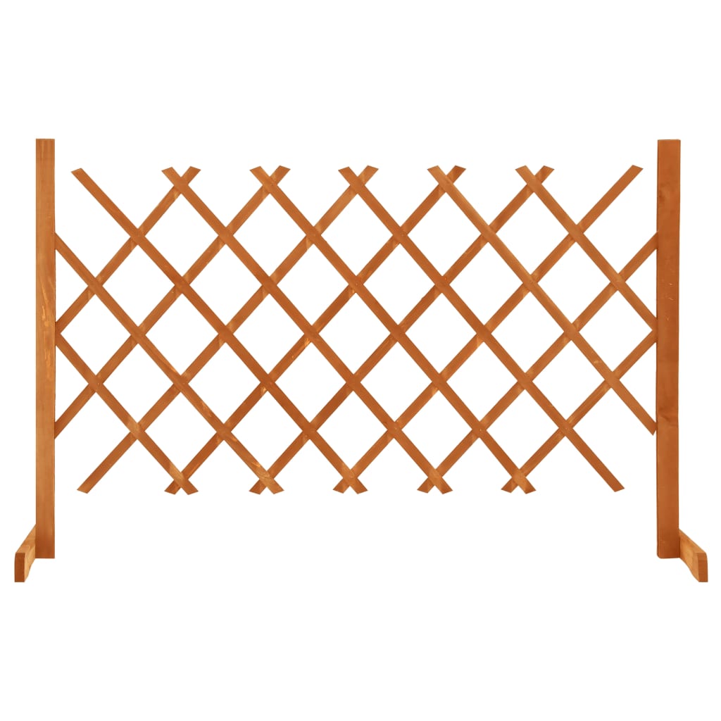 Tuinlatwerk 120x90 cm massief vurenhout oranje is nu te koop bij PeponiXL, paradijselijk wonen!