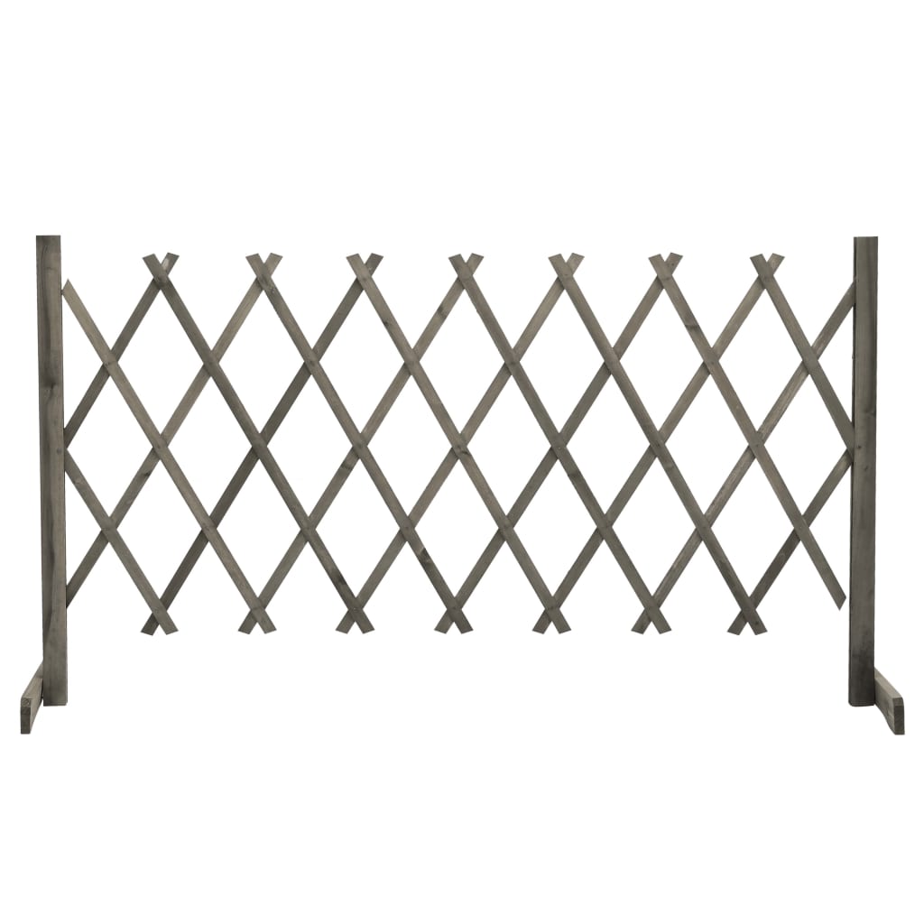 Tuinlatwerk 150x80 cm massief vurenhout grijs is nu te koop bij PeponiXL, paradijselijk wonen!