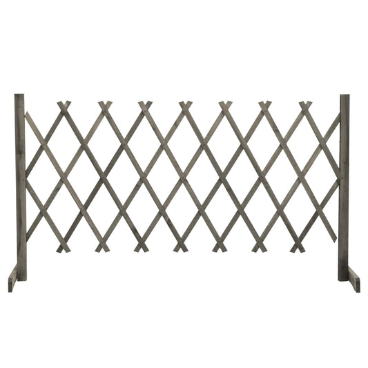 Tuinlatwerk 150x80 cm massief vurenhout grijs is nu te koop bij PeponiXL, paradijselijk wonen!