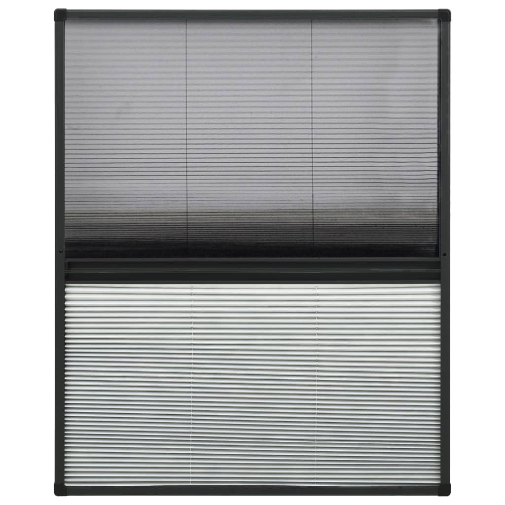 Raamhor plissé met verduistering 80x100 cm aluminium is nu te koop bij PeponiXL, paradijselijk wonen!