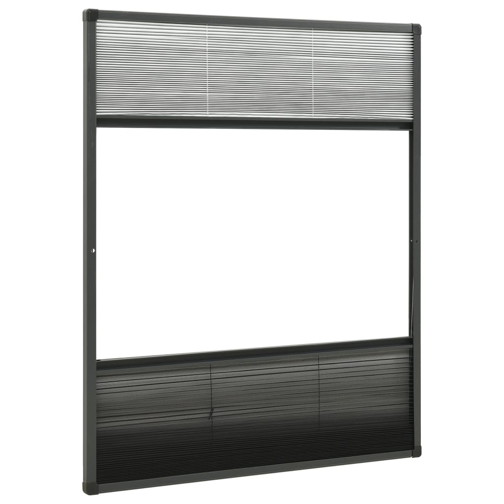 Raamhor plissé met verduistering 80x100 cm aluminium is nu te koop bij PeponiXL, paradijselijk wonen!