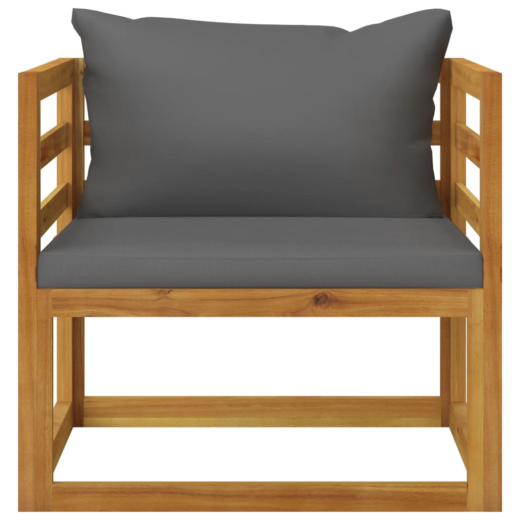 7-delige Loungeset met kussens massief acaciahout is nu te koop bij PeponiXL, paradijselijk wonen!