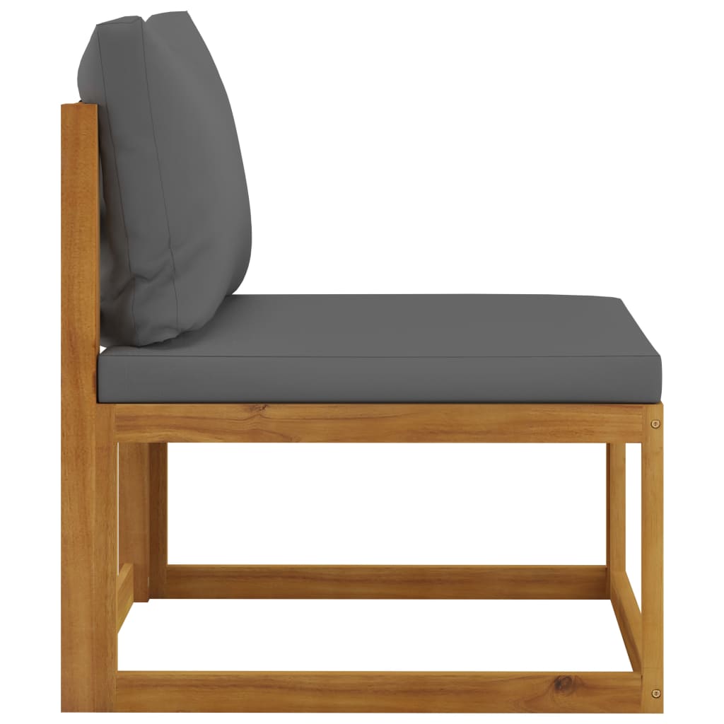 7-delige Loungeset met kussens massief acaciahout is nu te koop bij PeponiXL, paradijselijk wonen!