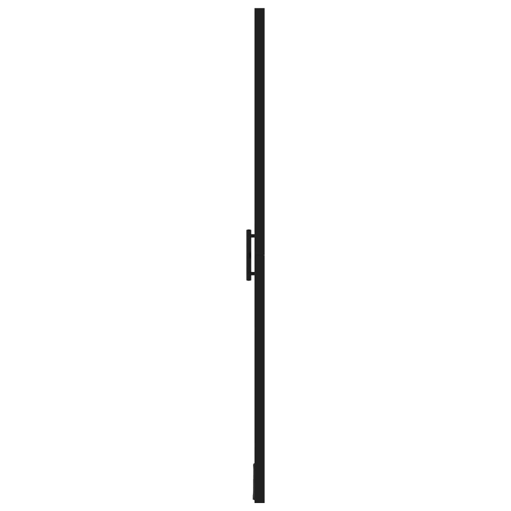 Douchedeur 91x195 cm gehard glas zwart is nu te koop bij PeponiXL, paradijselijk wonen!