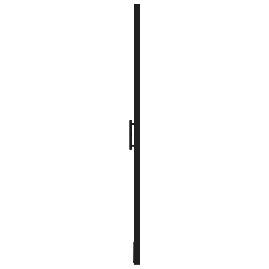 Douchedeur 100x178 cm gehard glas zwart is nu te koop bij PeponiXL, paradijselijk wonen!