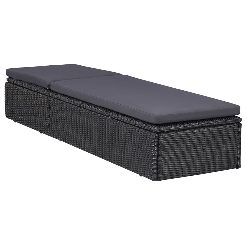 9-delige Tuinset poly rattan zwart is nu te koop bij PeponiXL, paradijselijk wonen!