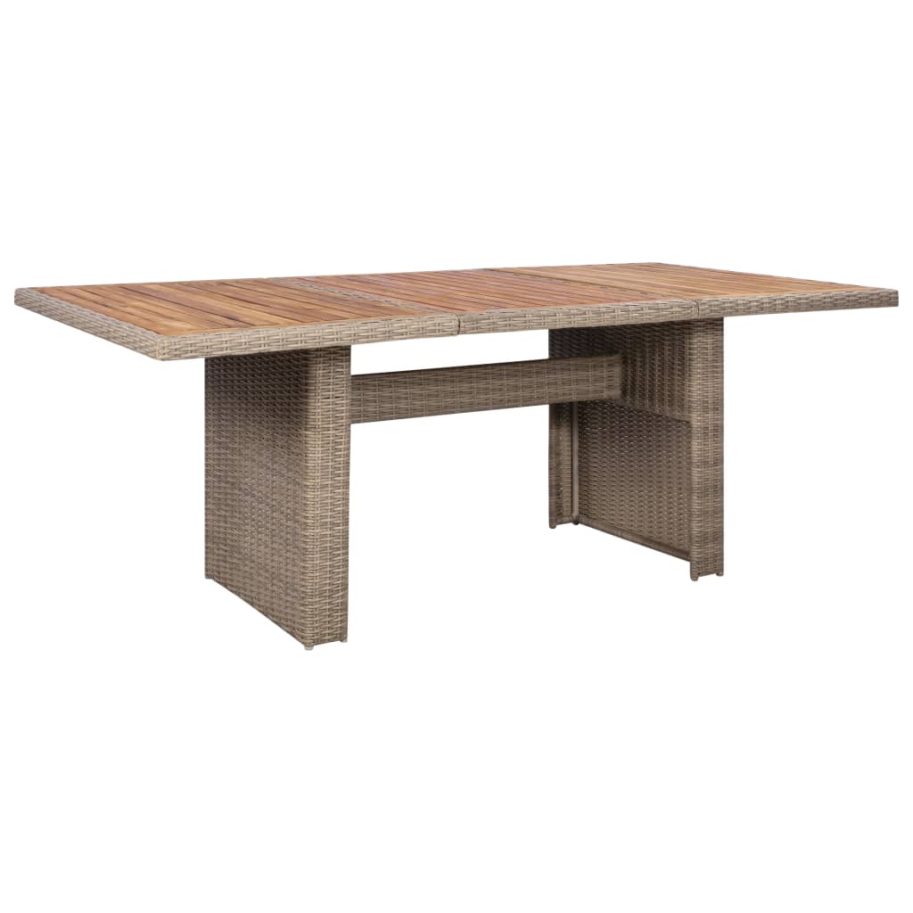 9-delige Tuinset met kussens poly rattan zwart is nu te koop bij PeponiXL, paradijselijk wonen!