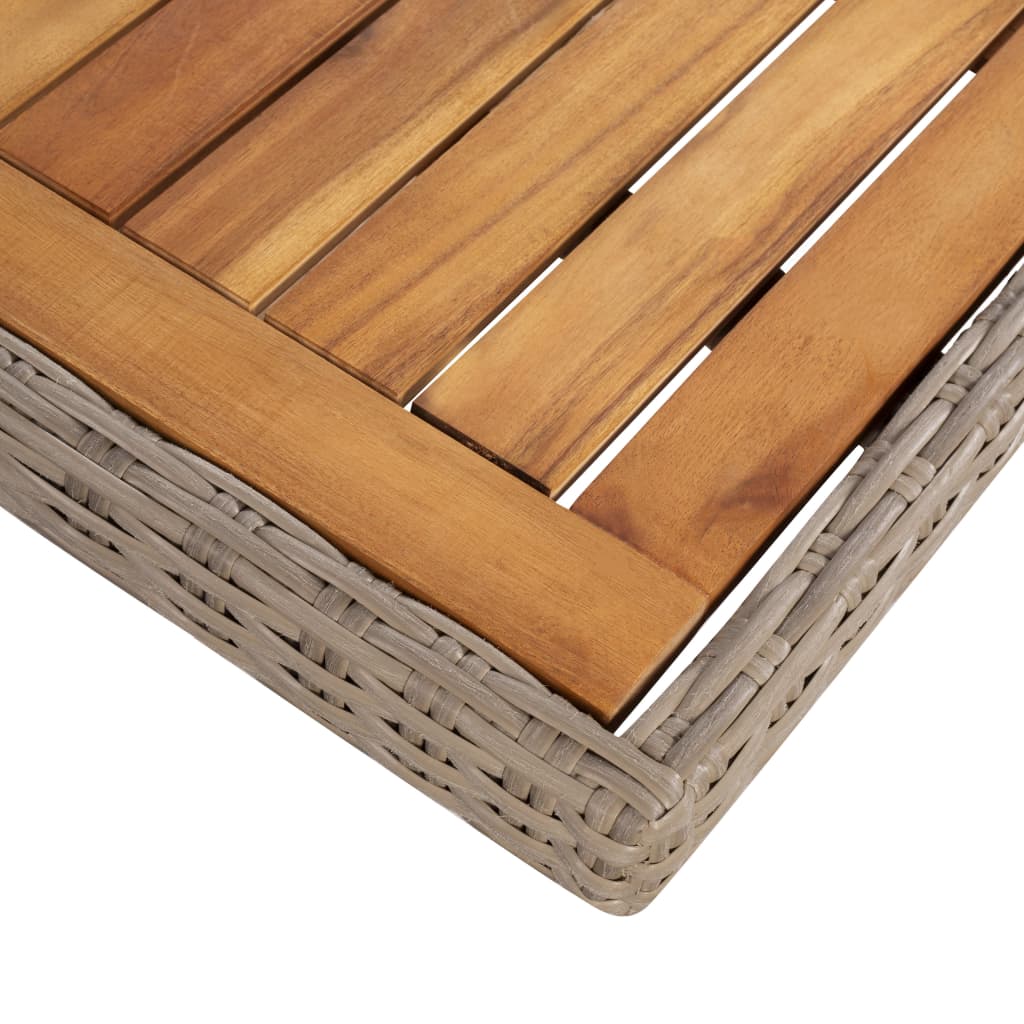 9-delige Tuinset met kussens poly rattan zwart is nu te koop bij PeponiXL, paradijselijk wonen!