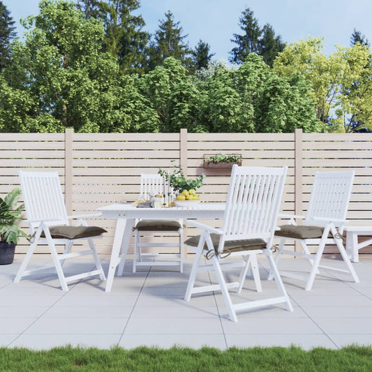 Stoelkussens 4 st 50x50x7 cm oxford stof taupe is nu te koop bij PeponiXL, paradijselijk wonen!