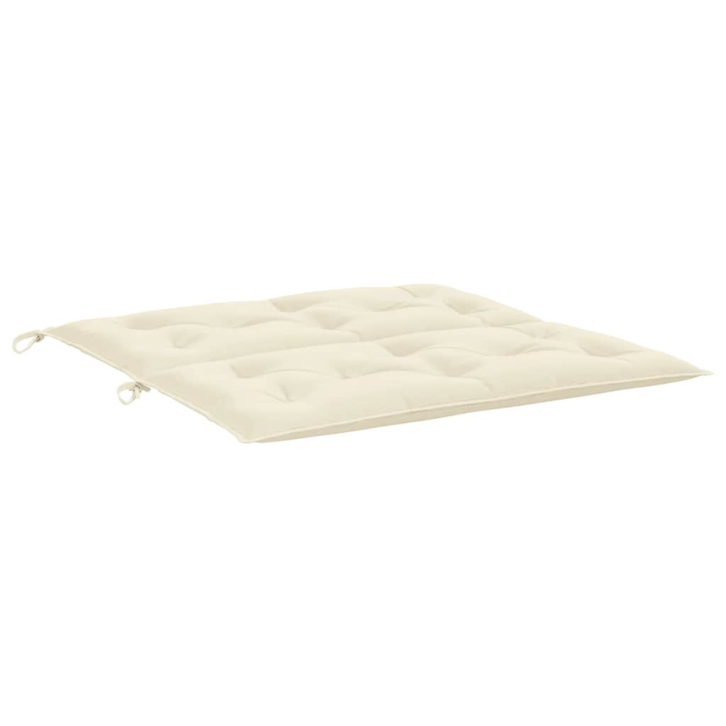 Tuinbankkussen 100x(50+50)x7 cm oxford stof crèmewit is nu te koop bij PeponiXL, paradijselijk wonen!