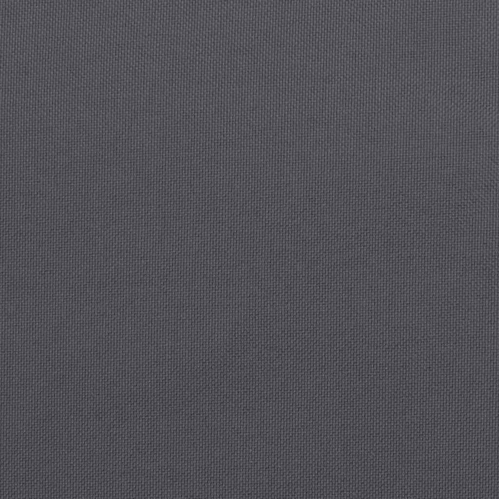 Tuinbankkussen 120x(50+50)x7 cm oxford stof antracietkleurig is nu te koop bij PeponiXL, paradijselijk wonen!