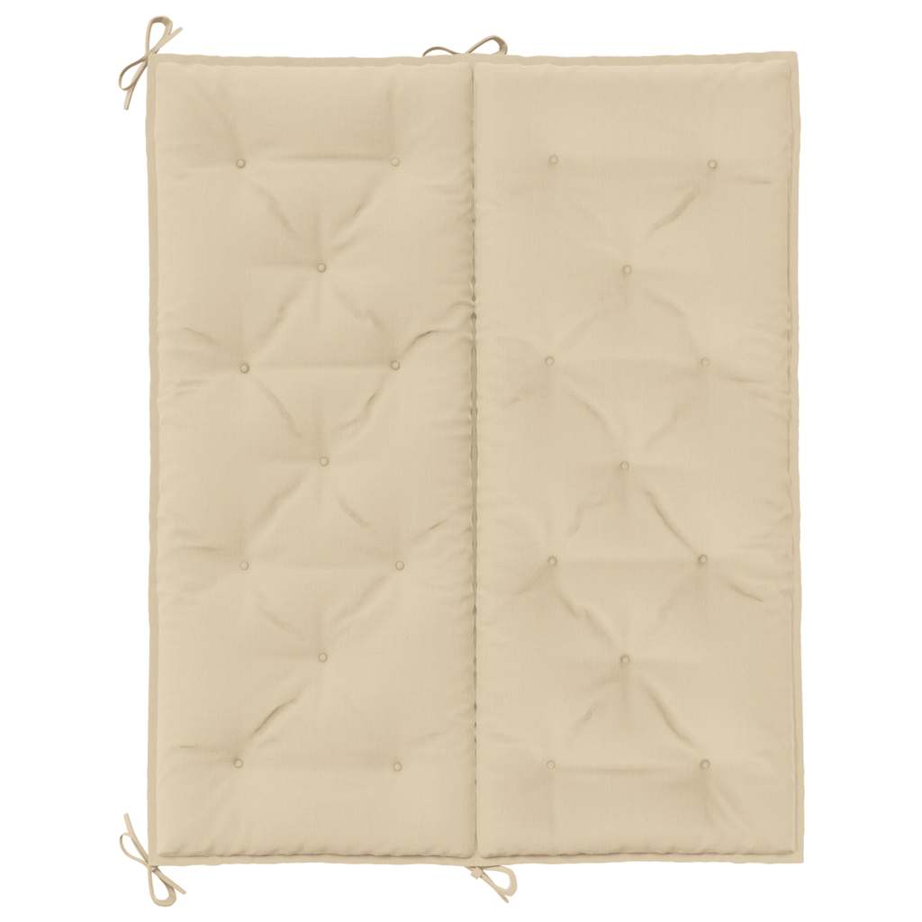 Tuinbankkussen 120x(50+50)x7 cm oxford stof beige is nu te koop bij PeponiXL, paradijselijk wonen!