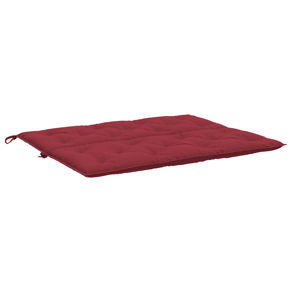 Tuinbankkussen 120x(50+50)x7 cm oxford stof wijnrood is nu te koop bij PeponiXL, paradijselijk wonen!