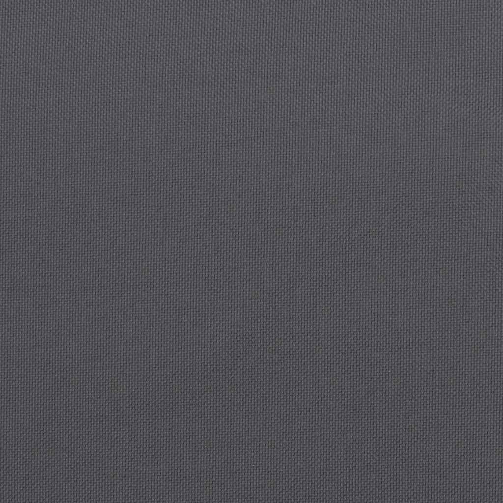 Tuinbankkussen 150x(50+50)x7 cm oxford stof antracietkleurig is nu te koop bij PeponiXL, paradijselijk wonen!