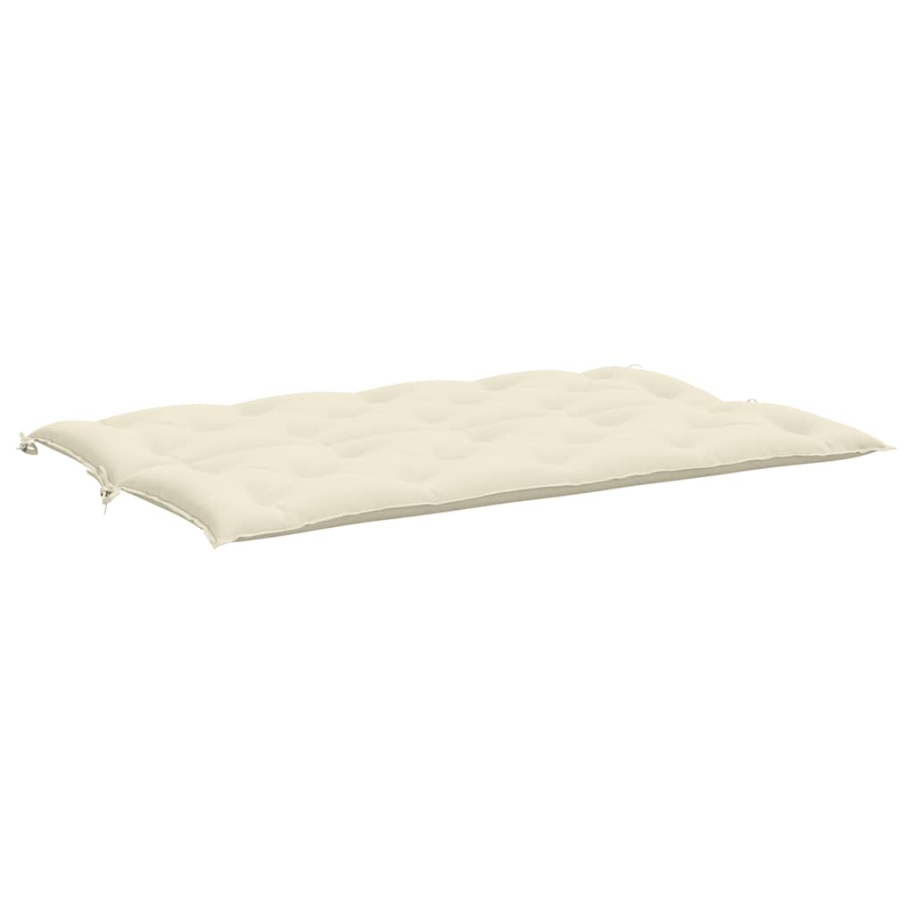 Tuinbankkussen 150x(50+50)x7 cm oxford stof crèmewit is nu te koop bij PeponiXL, paradijselijk wonen!
