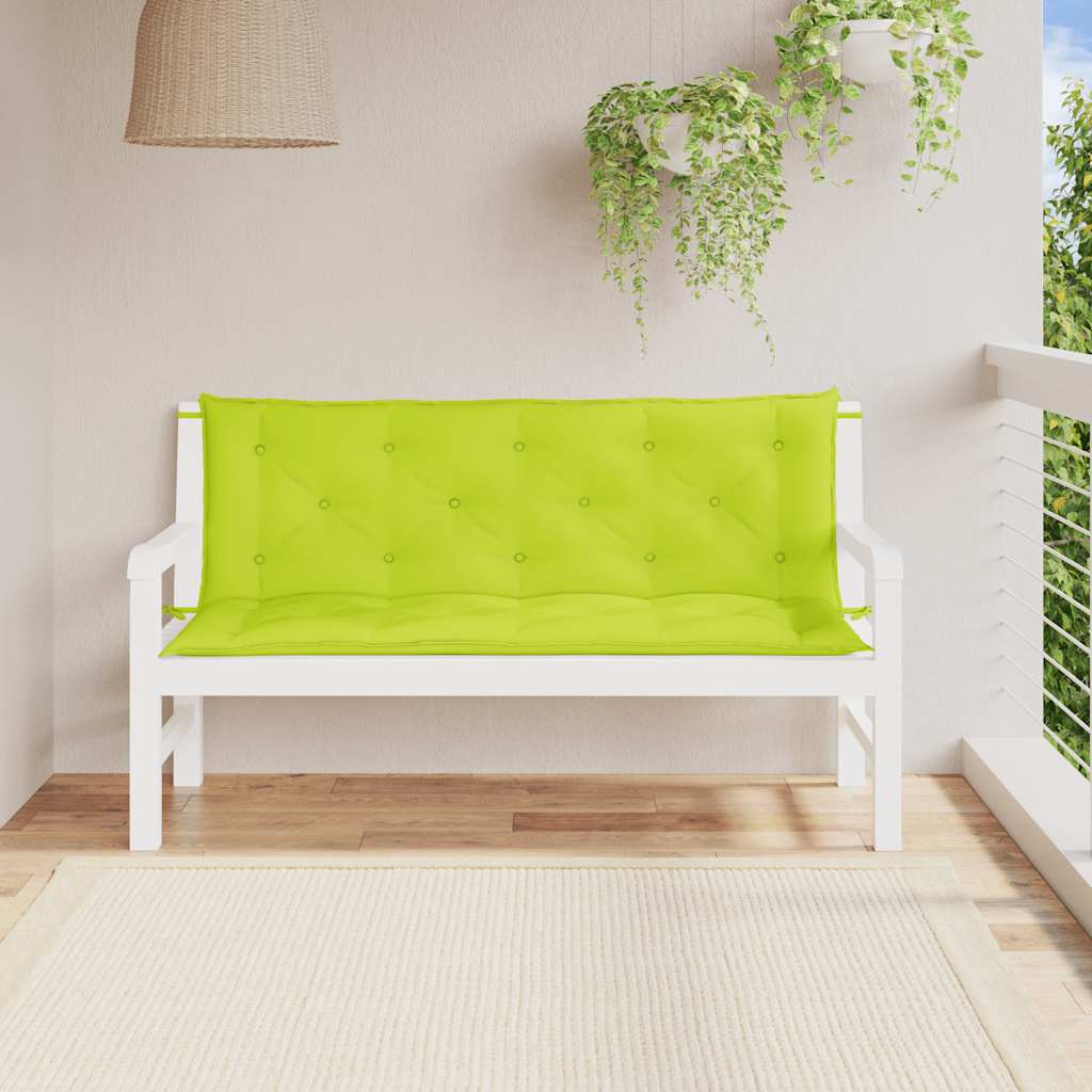 Tuinbankkussen 150x(50+50)x7 cm oxford stof felgroen is nu te koop bij PeponiXL, paradijselijk wonen!