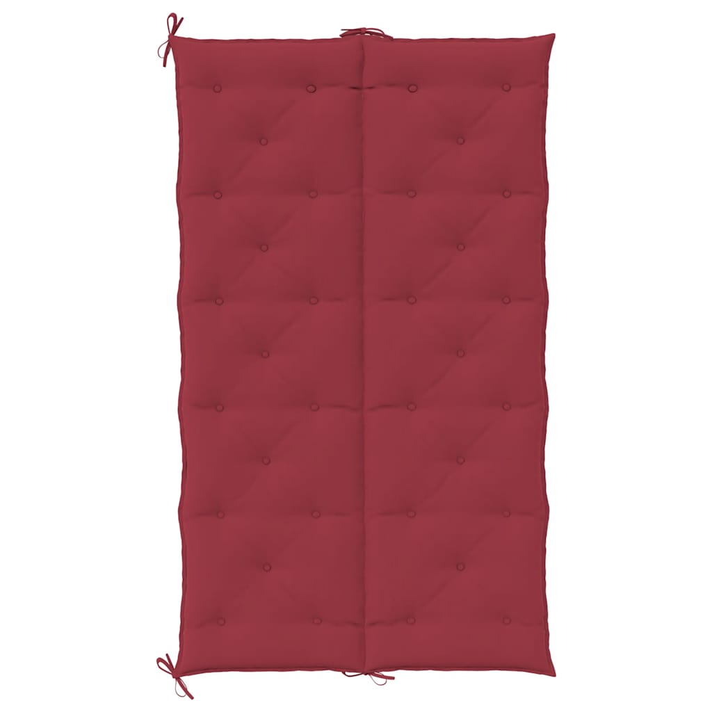 Tuinbankkussen 180x(50+50)x7 cm oxford stof wijnrood is nu te koop bij PeponiXL, paradijselijk wonen!