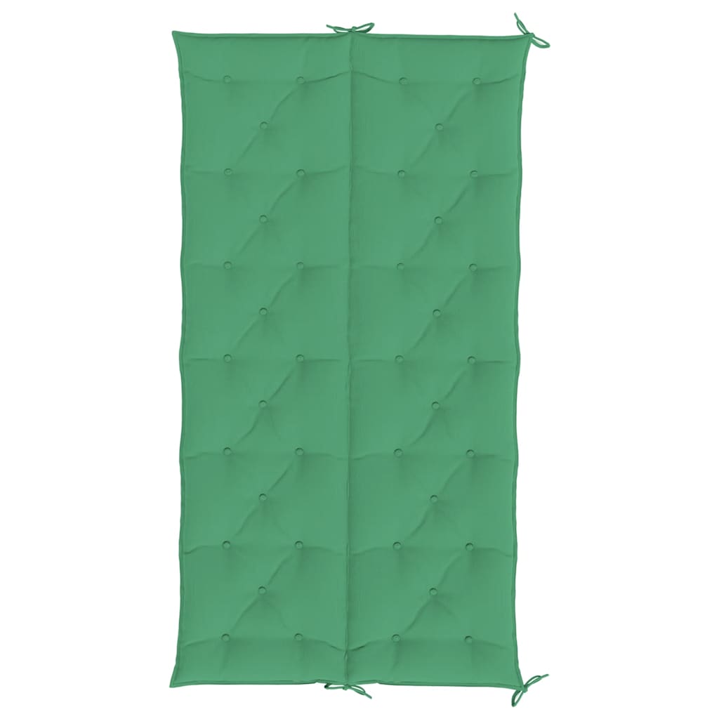Tuinbankkussen 200x(50+50)x7 cm oxford stof groen