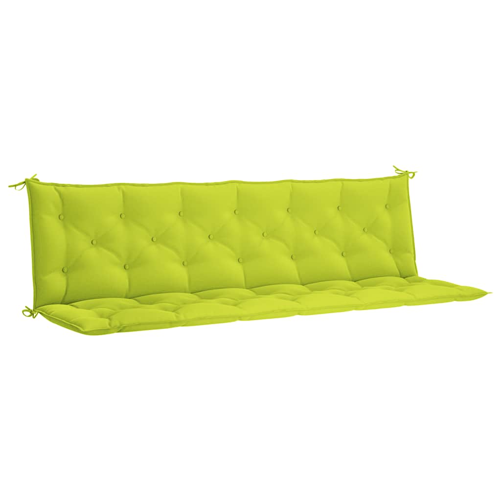 Tuinbankkussen 200x(50+50)x7 cm oxford stof felgroen is nu te koop bij PeponiXL, paradijselijk wonen!