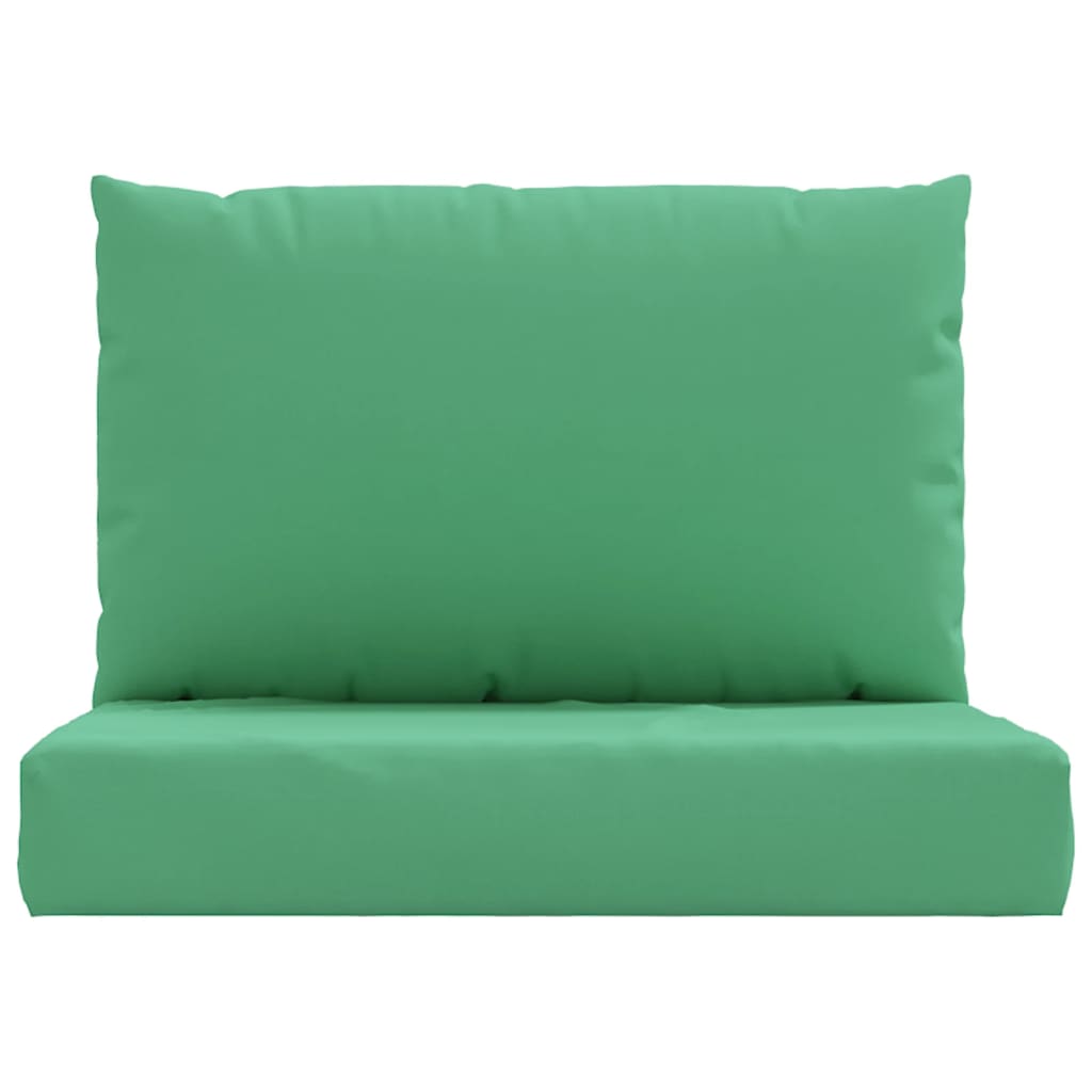 Palletkussens 2 st stof groen
