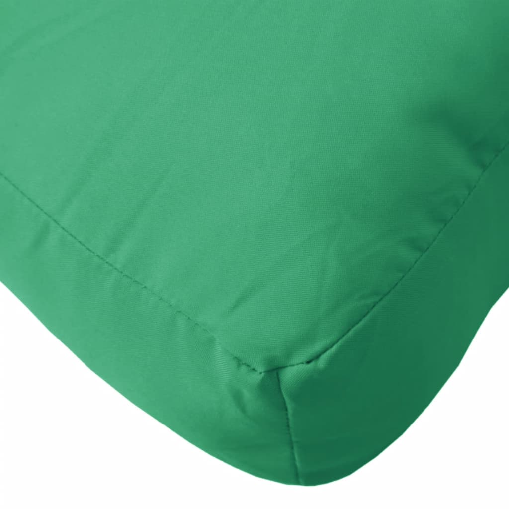 Palletkussens 2 st stof groen