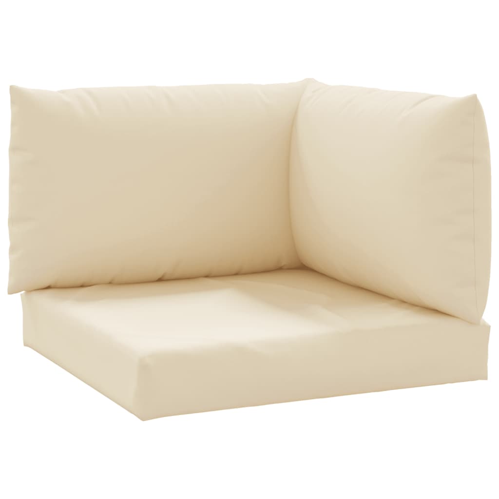 Palletkussens 3 st oxford stof beige is nu te koop bij PeponiXL, paradijselijk wonen!
