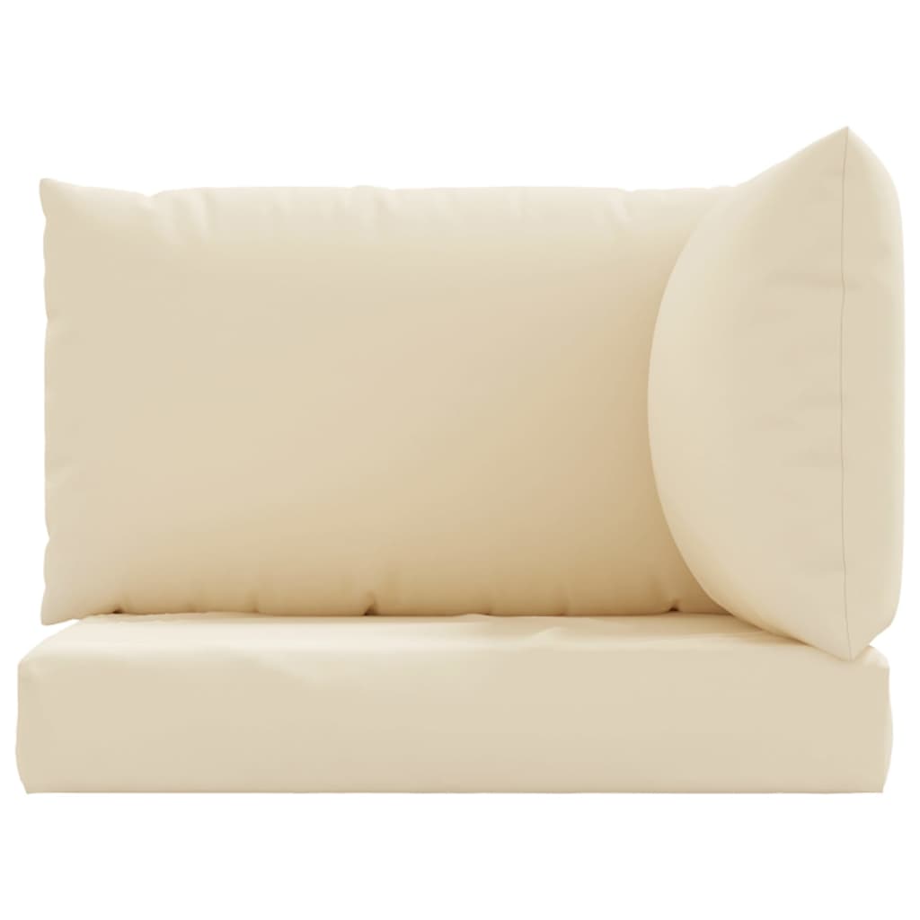 Palletkussens 3 st oxford stof beige is nu te koop bij PeponiXL, paradijselijk wonen!