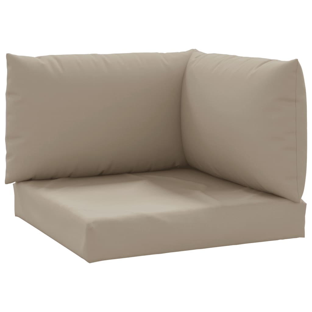 Palletkussens 3 st oxford stof taupe is nu te koop bij PeponiXL, paradijselijk wonen!