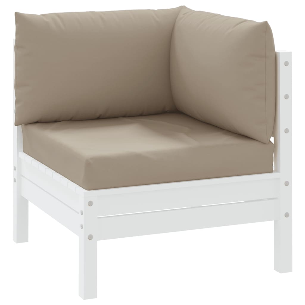 Palletkussens 3 st oxford stof taupe is nu te koop bij PeponiXL, paradijselijk wonen!
