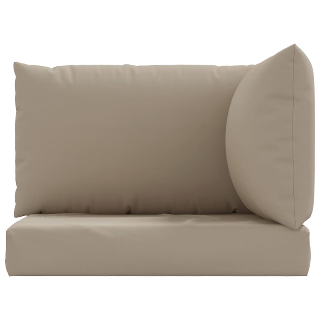 Palletkussens 3 st oxford stof taupe is nu te koop bij PeponiXL, paradijselijk wonen!